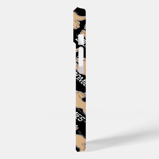 Hunde Zoomies Case-Mate iPhone Hülle (Rückseite / Links)