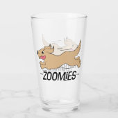 Hunde Zoomies Energy Glas (Rückseite)