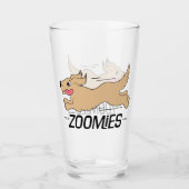 Hunde Zoomies Energy Glas (Vorderseite)