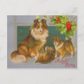 Hunde zu Weihnachten (Vorderseite)