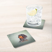 Hunde züchten Dackel Rechteckiger Pappuntersetzer (Vor Ort)