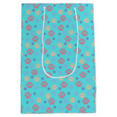 Hundeabdruck Mittlere Geschenktüte (Rückseite)