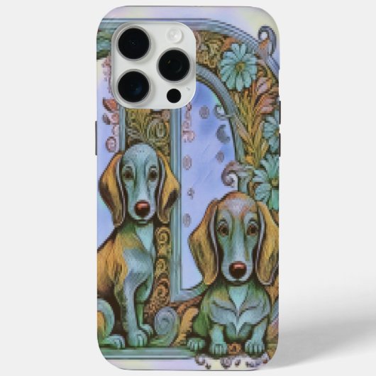 Hundealphabet Case-Mate iPhone hülle (Rückseite)