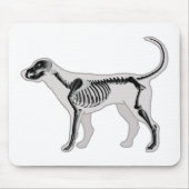 HUNDEanatomie-RÖNTGENSTRAHL-TIERARZT Mousepad (Vorne)
