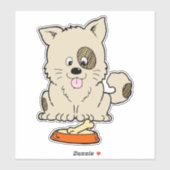 Hundeaufkleber Aufkleber (Blatt)