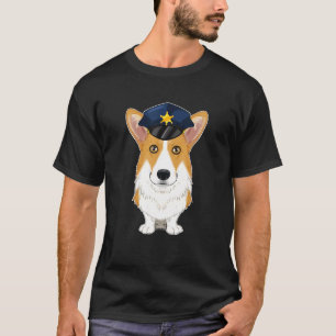 Hundeausbilder I Polizeihund I Polizei Welsh Corgi T-Shirt