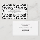 Hundeausbilder-Visitenkarte Visitenkarte (Vorne/Hinten)