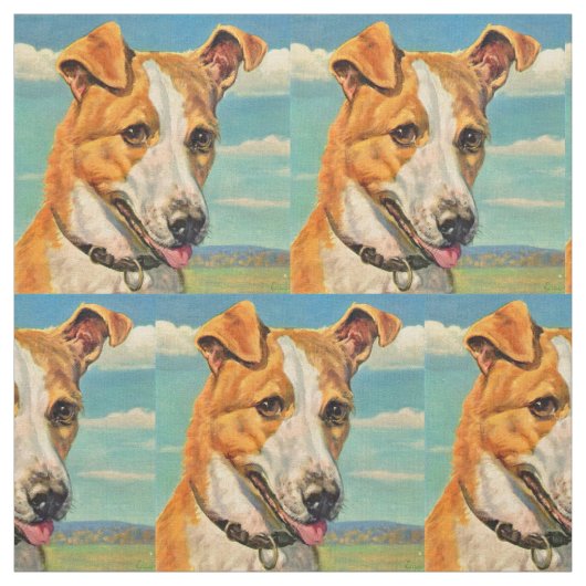 Hundeausdruck Stoff (Muster)