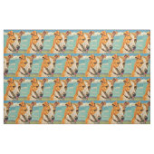 Hundeausdruck Stoff (Fat Quarter (45,7 x 55,9 cm))