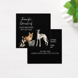 Hundeausführ-Service Visitenkarte