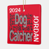 Hundeausweis CUSTOM Keramikornament (Links)