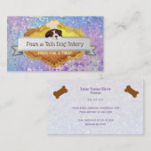 Hundebäckerei Business Cards Visitenkarte (Vorne/Hinten)