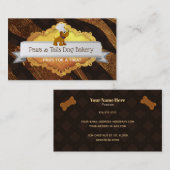 Hundebäckerei Visitenkarten Visitenkarte (Vorne/Hinten)