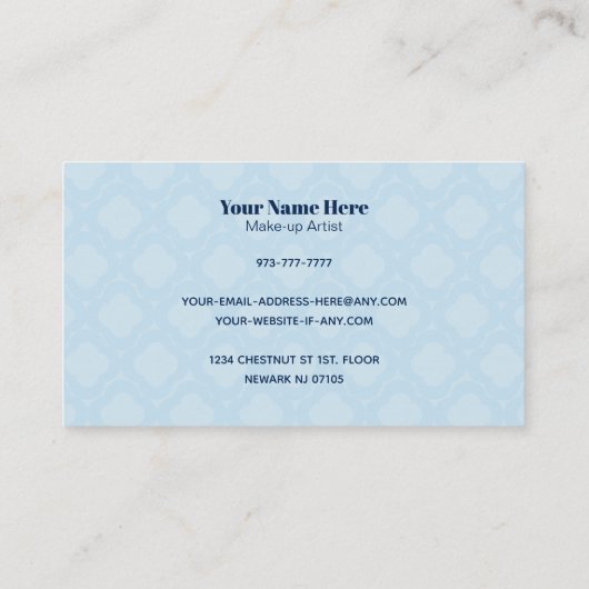 Hundebäckerei-Visitenkarten Visitenkarte (Rückseite)