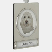 Hundebanner-Schmuck Banner-Ornament Silber (Rechts)