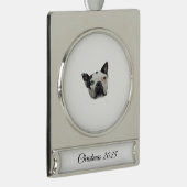 Hundebanner-Schmuck Banner-Ornament Silber (Rechts)