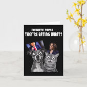 Hundebatte 2024 Haustiere Katze Sie sind Ea Karte (Gelbe Blume)