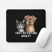 Hundebatte 2024 Haustiere Katze Sie sind Ea Mousepad (Mit Mouse)