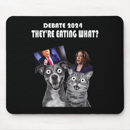 Hundebatte 2024 Haustiere Katze Sie sind Ea Mousepad (Vorne)