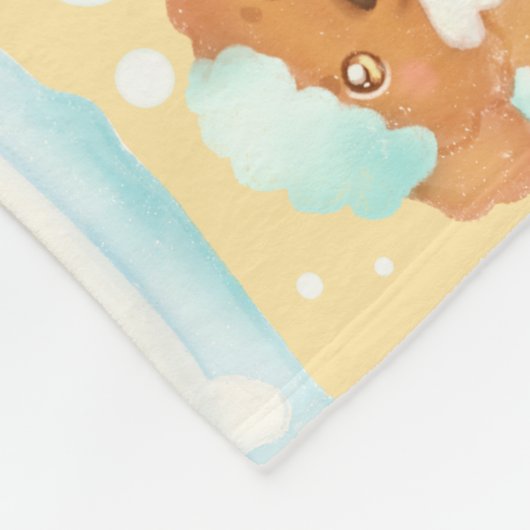 Hundebausalon Fleecedecke (Ecke)