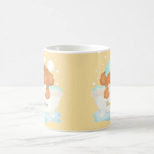 Hundebausalon Kaffeetasse (Mittel)
