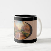 Hundebecher Zweifarbige Tasse (VorderseiteRechts)