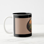 Hundebecher Zweifarbige Tasse (Links)