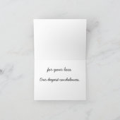 HundeBeileid Karte (Innenseite)