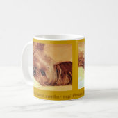Hundebenommenheit Kaffeetasse (Vorderseite Links)