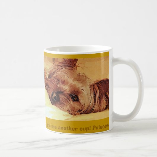 Hundebenommenheit Kaffeetasse (Rechts)