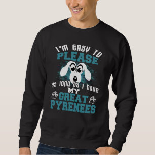 Hundebesitzer der Funny Great Pyrenäen Sweatshirt