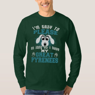 Hundebesitzer der Funny Great Pyrenäen T-Shirt