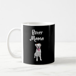 Hundebesitzer gibt Hunde-Mama Boxer Funny Dog Kaffeetasse