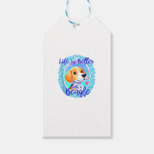 Hundebesitzer Hund Hündin Mama Beagle niedliche Fr Geschenkanhänger