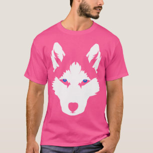 Hundebesitzer Schlittenhund Alaska Malamute Wolf S T-Shirt