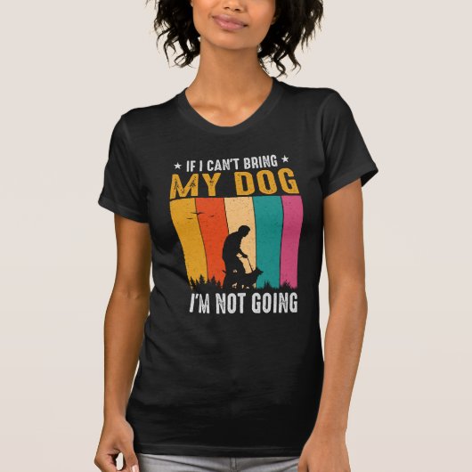 Hundebesitzer-Shirt, wenn ich meinen Hund nicht mi T-Shirt (Vorderseite)