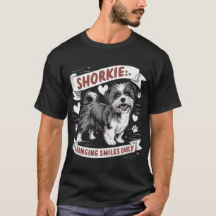 Hundebesitzer Shorkie Besitzer Hundeliebhaber Welp T-Shirt