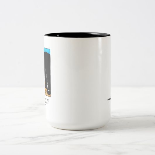 Hundebesitzer Spaß Kaffee Tasse (Mittel)