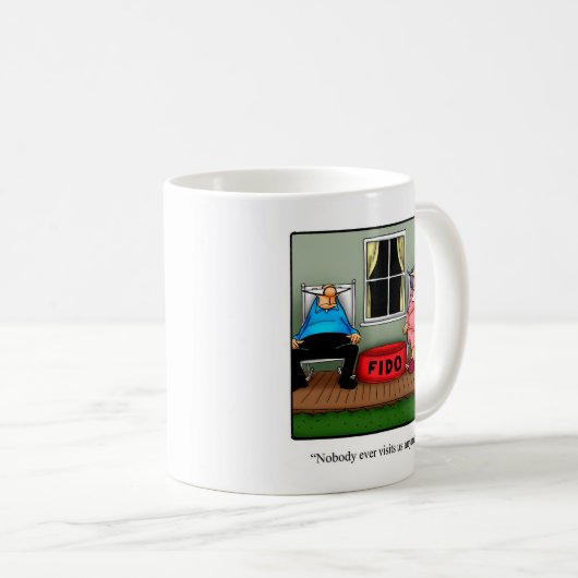 Hundebesitzer Spaß Tasse Geschenk (VorderseiteRechts)