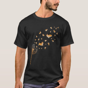 Hundebesitzer Süße Tier Haustier Dog Dandelion Cor T-Shirt