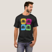 Hundebesitzer Tierfütterbesitzer Pop Puggle T-Shirt (Vorne ganz)