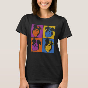 Hundebesitzer Tierhunde Pop Australischer Schäferh T-Shirt