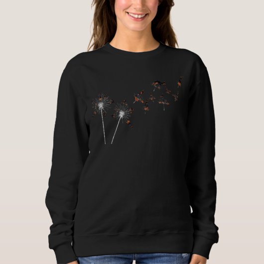 Hundebesitzer Tierhundebesitzer Dandelion Doberman Sweatshirt (Vorderseite)