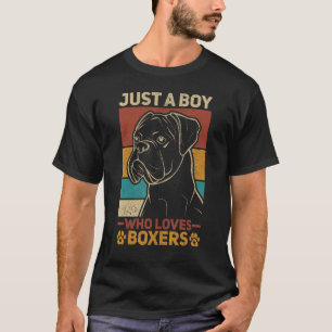 Hundebesitzer Tierpet Retro nur ein Junge, der B L T-Shirt