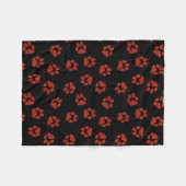 Hundebesitzer Xmas Animal Fleecedecke (Vorderseite (Horizontal))