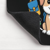 Hundebesitzer zurück in die Schule Mousepad (Ecke)