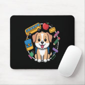 Hundebesitzer zurück in die Schule Mousepad (Mit Mouse)