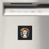 Hundebesitzer zurück zur Schule Magnet (In Situ (Geschirrspüler))