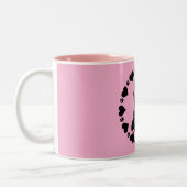 Hundebesitzer Zweifarbige Tasse (Links)