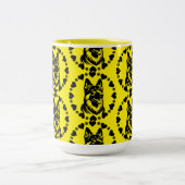 Hundebesitzer Zweifarbige Tasse (Mittel)